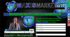 Desktop Screenshot of maxismarketing.com