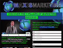 Tablet Screenshot of maxismarketing.com